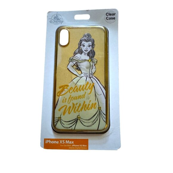 Disney Belle iPhone XS Max Clear Case - "Beauty Is Found Within" - Picture 2 of 12
